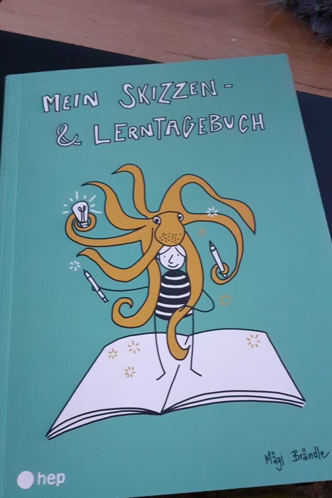 Buchrezension „Mein Skizzen- & Lerntagebuch“ von Mägi Brändle