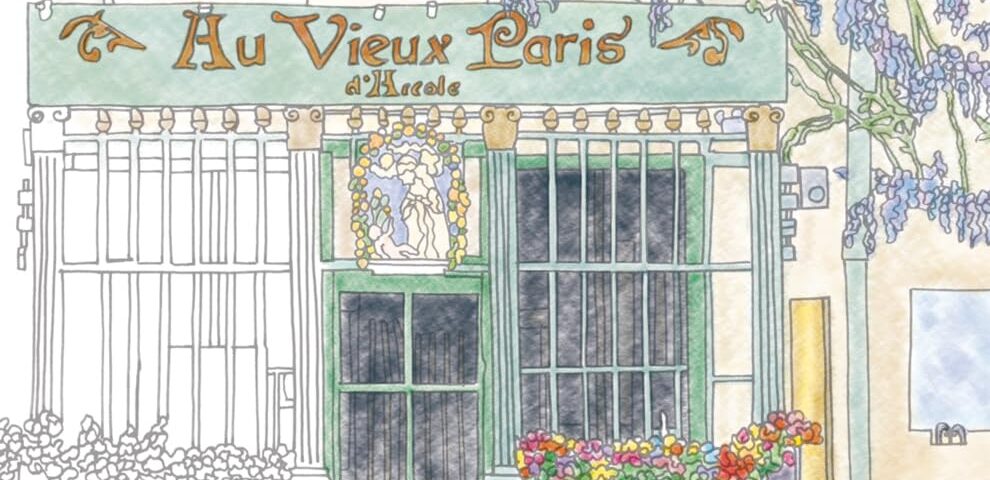 Buchrezension „Paris – Das Ausmalbuch“ vom Midas Verlag