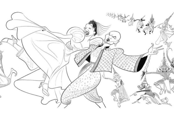 Zeichnung Al Hirschfeld
