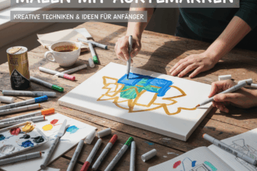 Acrylmarker: Kreatives Arbeiten auf Papier mit besonderen Effekten