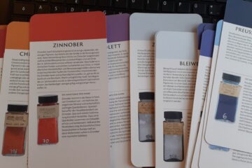 Rezension: Malkasten der Meister. Farbkartenset vom Midas Verlag