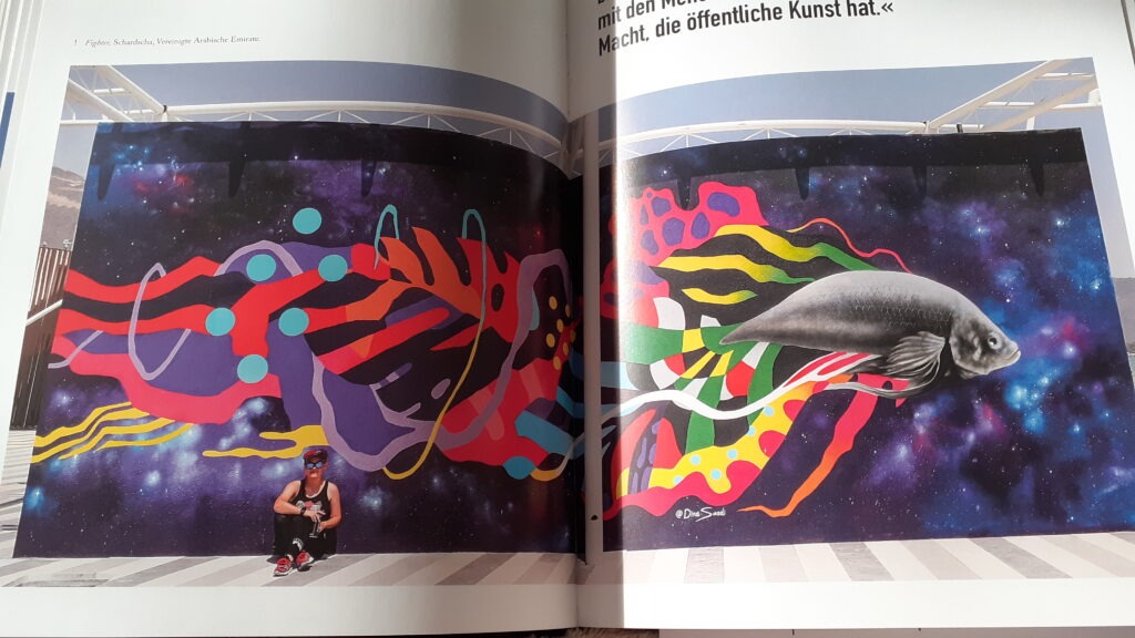 Aus dem Buch „Street Art International. 85 Künstler aus aller Welt“ Diego Lopez. Midas Verlag.