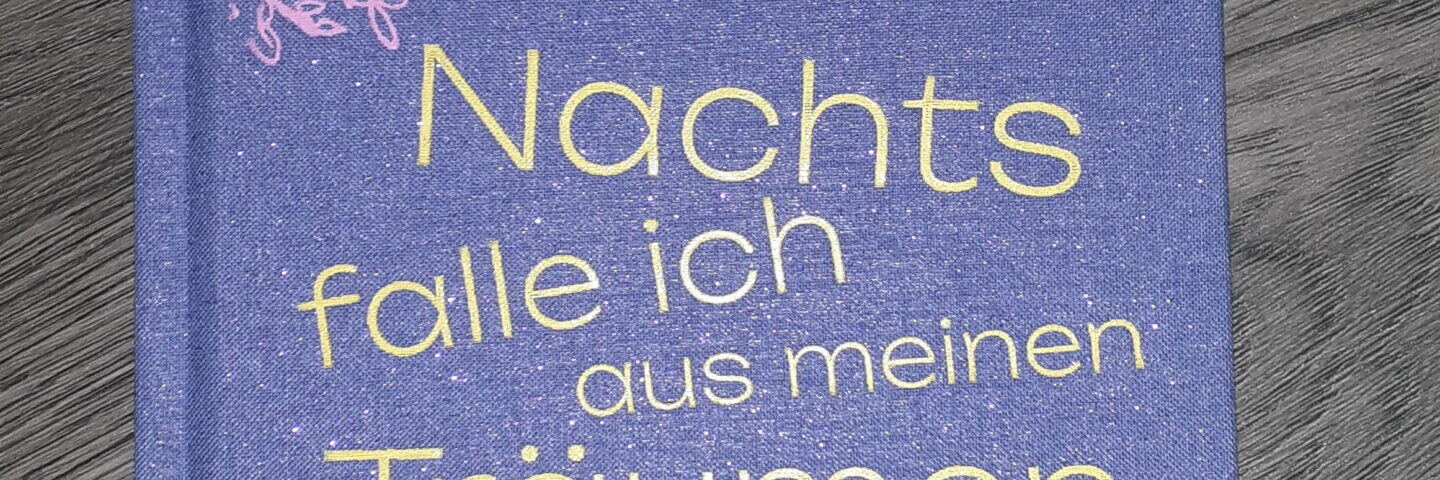 Rezension „Nachts falle ich aus meinen Träumen“ – kunstanstifter Verlag